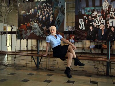 „Ausstellungseröffnung Olaf Martens“ | 2016 (Foto: Uwe E. Nimmrichter)